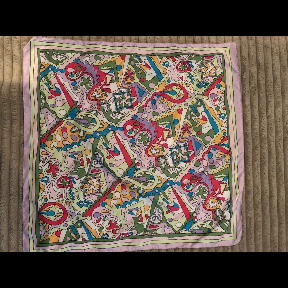Colorful‎ Spring Scarf